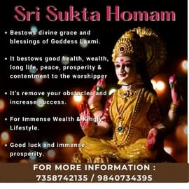 sri sukta homam