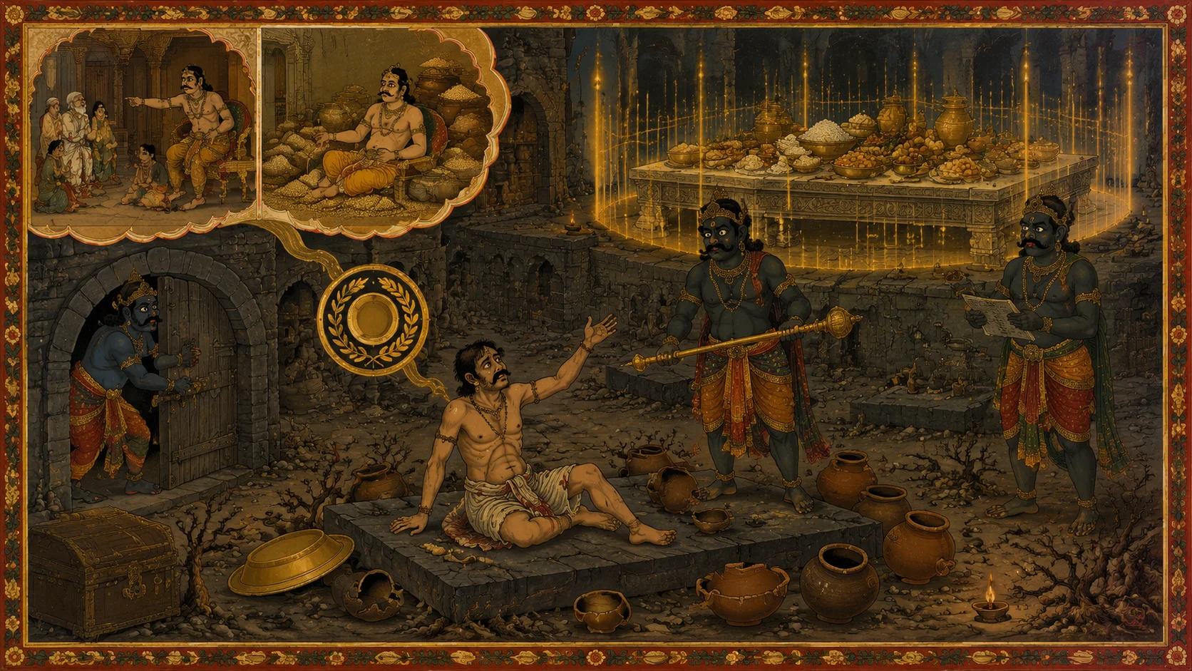Abhojana Naraka - The Fasting Realm